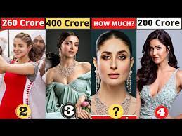 top 10 richest actress of bollywood in