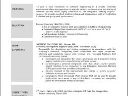    Simple Resume Format   RecentResumes com Ojt Resume Computer Engineering Elegant Objective In Resume for Experienced software  Engineer