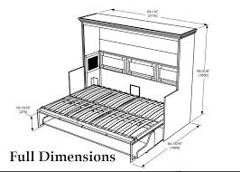 Adonis Horizontal Murphy Bed With Desk