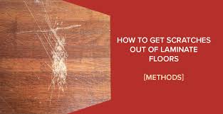 get scratches out of laminate floors