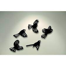 Flying Fantails Wall Art Set New