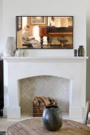 DIY Fireplace Mantel Surround Faux Cast StoneStyle