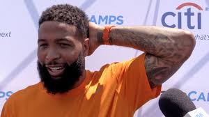 Does yoga every day he can, according to his instructor. Odell Beckham Jr Talks Hair Browns Training Camp At His Procamp Youtube