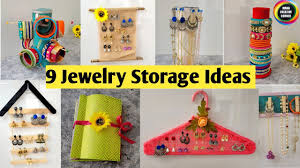 9 diy jewellery organizer ideas that