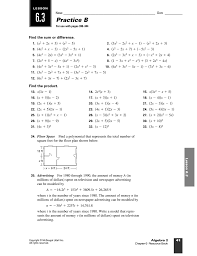 Maybe you would like to learn more about one of these? 6 3 Practice B