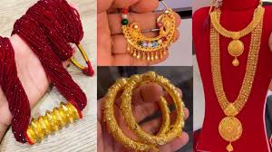 latest gold jewellery gold necklace