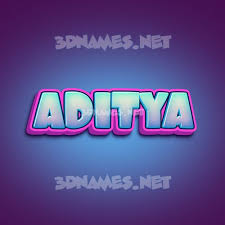 50 3d names for aditya