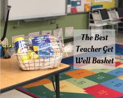 the best teacher get well basket