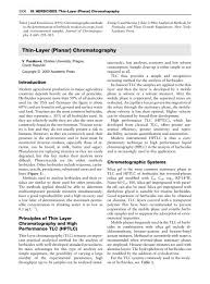 thin layer planar chromatography