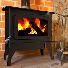 Large Wood Burning Stove With Blower