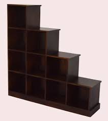 Dark Brown Wooden Wall Shelf For Home