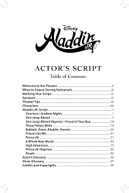 aladdin script