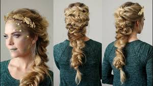 In addition, the hairstyles are the kind you can wear to anywhere check out the videos below putting you through some tutorials on how you can achieve the different styles in the pictures above. Twisted Mermaid Braid Halloween Hair Tutorial Youtube