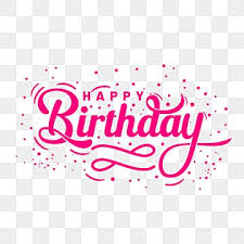 pink birthday png transpa images