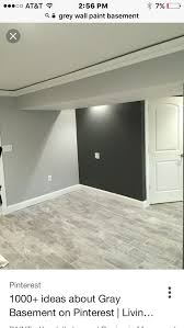 Basement Grey Floors Grey Walls Maybe
