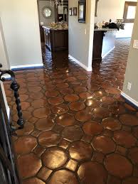 best saltillo tile stain colors