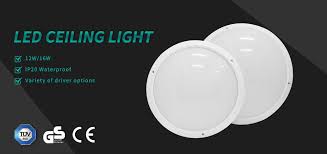 Led Ceiling Light With Microwave Motion
