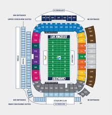 Chargers Stadium Seating Map Charger Game Seating Chart La