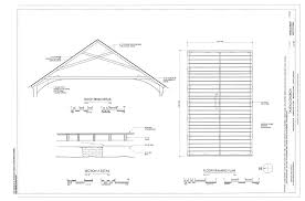 floor framing plan roof truss detail