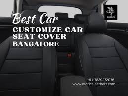 Customize Car Seat Cover