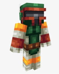 All minecraft commands have to be used in command blocks! Skin Minecraft Boba Fett Png Transparent Png Kindpng