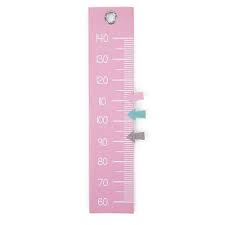 Kids Felt Ruler Height Chart In Soft Pink