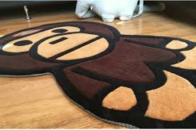 bathing ape bape baby rug milo carpet