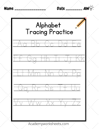 letter tracing worksheets handwriting