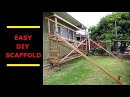 best easy diy scaffold you