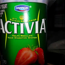 calories in activia strawberry yogurt