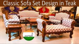 297 clic sofa set design teak