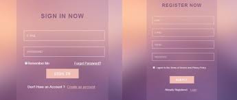 Beautiful Bootstrap Login And Registration Form Template Free