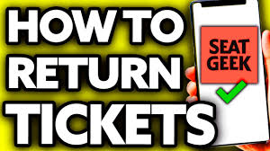 how to return tickets on seatgeek