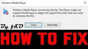 fix windows a player cannot play