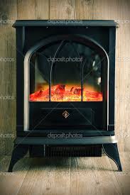 Electric Fireplace Stock Photos