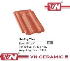 vn traders flat tile clay roofing tiles