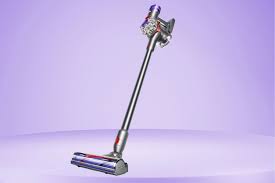 dyson s cordless vacuum is on