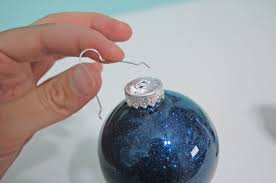 How To Make Glitter Ornaments