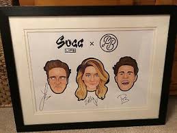 Framed Picture Print Poster Zoella Joe Sugg Life Pointless