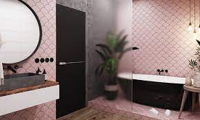 Modern Pink Bathroom Ideas For Urban