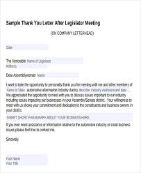 Meeting Letter Templates 9 Free Sample Example Format