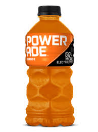powerade orange electrolyte sports