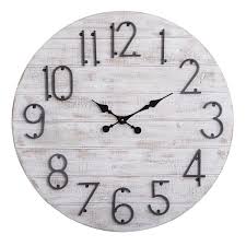 utopia alley oversized round wall clock