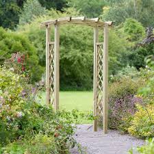 Starlight Wooden Garden Arch