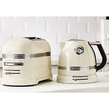 Kitchenaid artisan kettle (almond cream). Kitchenaid Kettle And Toaster Bundle Lakeland