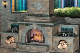 Fully Assembled Outdoor Fireplace