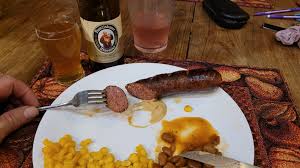 central texas german style bbq sausage