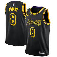 Nike kobe bryant black mamba lakers city edition swingman jersey. Nike Los Angeles Lakers Kobe Bryant Swingman 8 City Edition Men S Jersey Pnw Sports Apparel