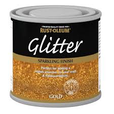 rust oleum glitter gold paint 125ml