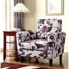 We put together a collection of chairs with a high weight capacity and wide seat to provide comfort to. Us Pride Furniture Modern Flower Pattern Fabric Accent Arm Chair Purple Walmart Com Walmart Com